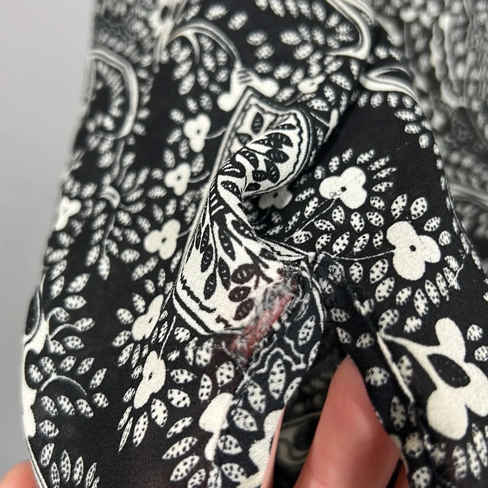 DIANE VON FURSTENBERG Vintage Shear Top Blouse - Picture 8 of 8